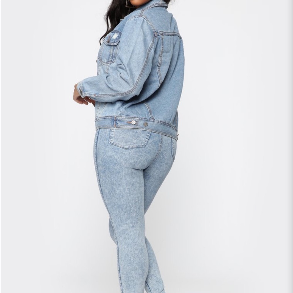 Girlfriend style denim jacket